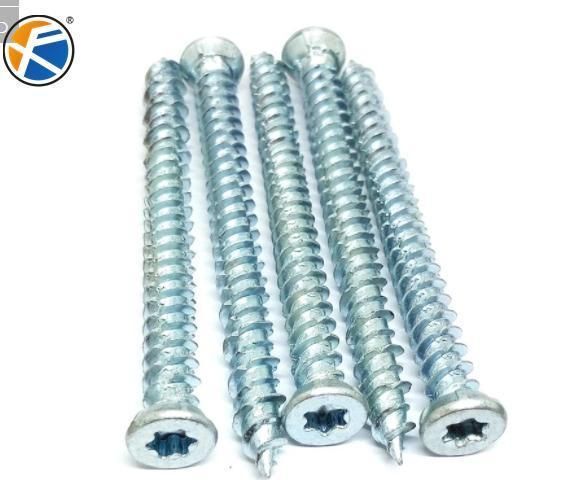 Csk Head Window Frame Concrete Screw Frame Fixing Screws Cement Screw