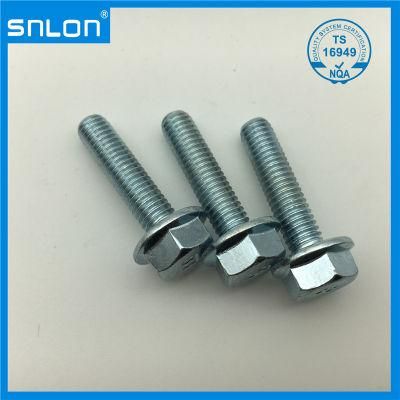 Hexagon Screw with Flange Bolt High Tesnile Grade8.8 Zp