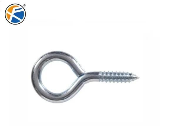 Carbon Steel Zinc Plated Closed Eye Screws / Hook Screws