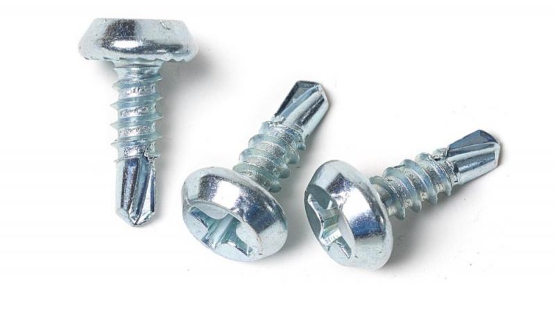 DIN7504 Pan Framing Head Phillips Drive Zinc or Phosphate Self-Drilling Point Drywall Screw Made in China
