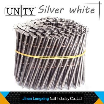 Factory Price Diamond Point Screw Shank Coil Nails for Pallet and Woodwork
