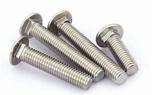 M8 Stainless Steel DIN603 Mushroom Head Round Head Square Neck Carriage Bolt with Hex Nu