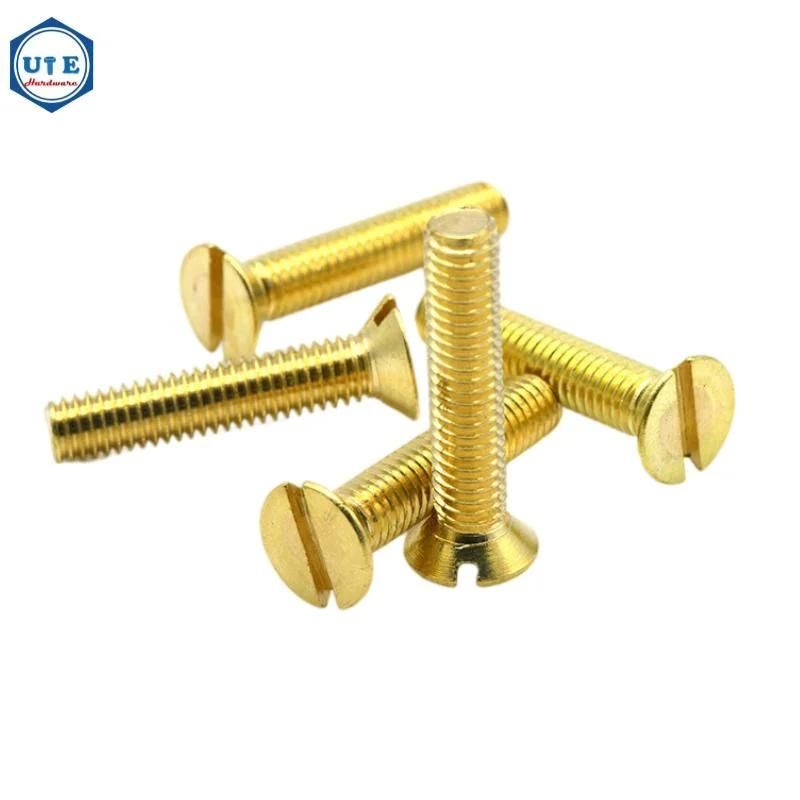 Brass Fasteners Hex Bolt and Nut /Bolts/Nuts/Hex Nut/DIN933/DIN934 /ANSI B 18.2.1 Unc Hex Cap Screw /Machine Screw