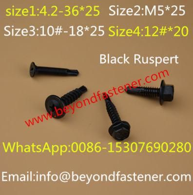 Roofing Screw Black/Screw/Fastener/Bolts/Screw