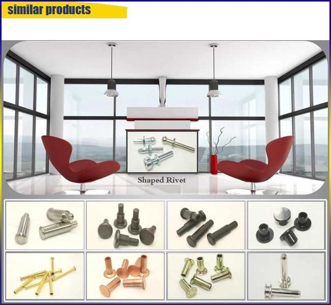 Steel/Brass Long Length Tubular Clutch Rivet