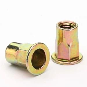 Flange Head Half Hexagonal Rivet Nut M5