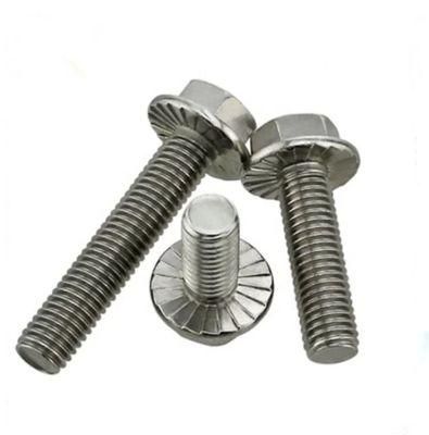 Customized Class 4.8/8.8 Stainless/Carbon Steel Hex Head Flange Bolt
