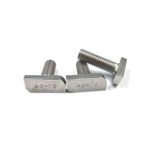 Customized T-Bolt GB37 T Bolt Stainless Steel T Type Square Head Machine Screw Bolt