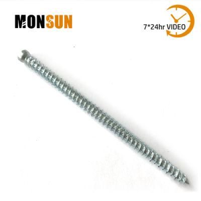 Galvanized Hardened Carbon Steel Self Tapping Screws for Window Frame to Cement/Concrete