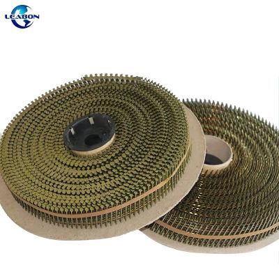 Screw Pallets Wire Welding Collated Framing Coil Nails
