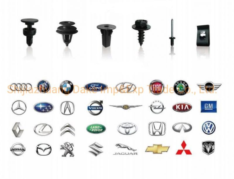 5.5mm Hole of Auto Parts Plastic Nails and Plastic Fastener and Plastic Screw Use on The Car