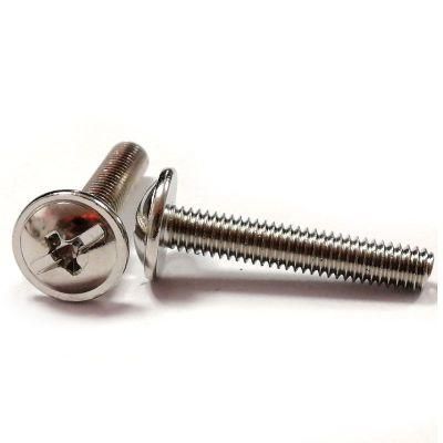 Customized Nickel Plated Pan Washer Head Phillips-Slotted Machine Screws