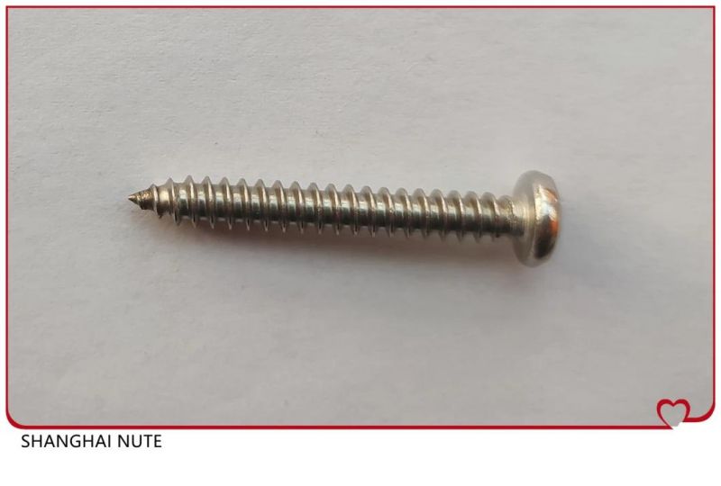 Self Tapping Screw Stainless Steel 304 316 DIN7981 DIN7982, Machine Screws, Self Drilling Screws