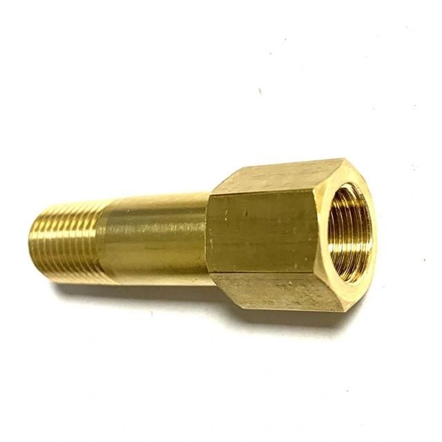 Brass Quick Hose Long Hex Male Nipple Fitting for Misumi Mold Parts