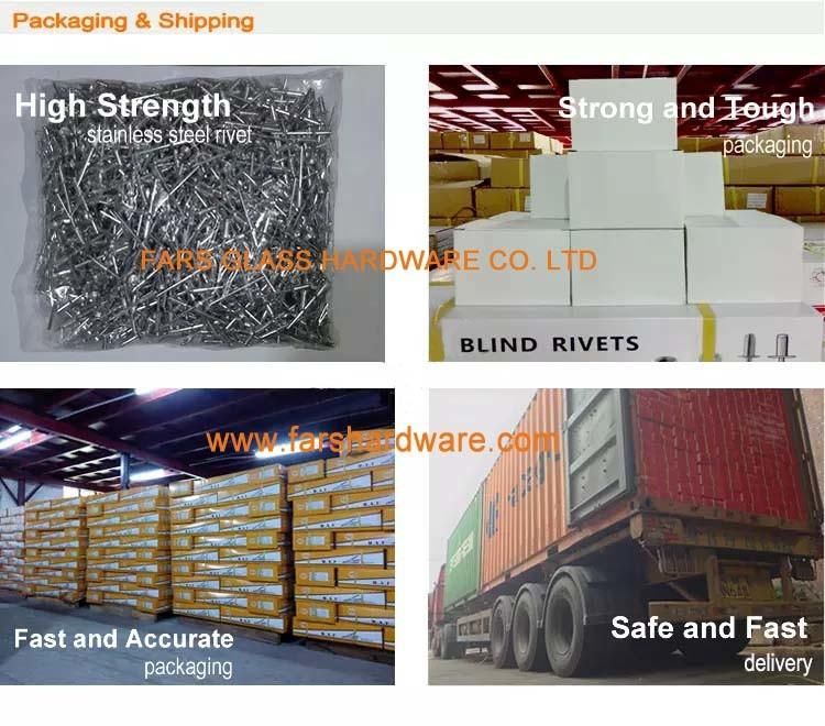 High Quality Stainless Steel Closed End Type Pop Rivets