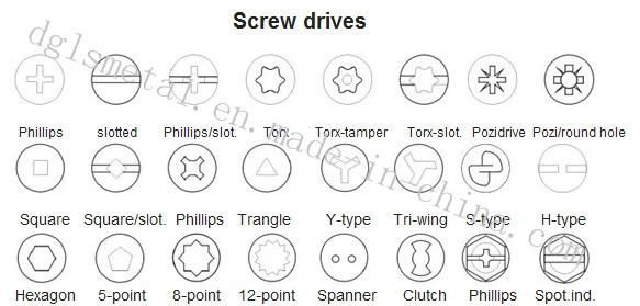 Special Head Screw Sleeper Screw for Railroad Track Accessories