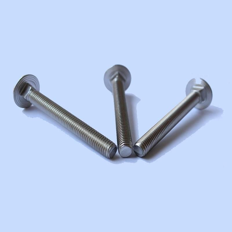 Mushroom Head Square Neck Bolts Carriage Screw Half Round Cap Square Bolts