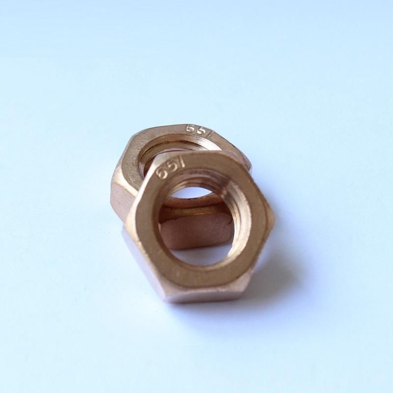 Good Quality Factory Low Price Silicon Bronze Hex Finish Nuts