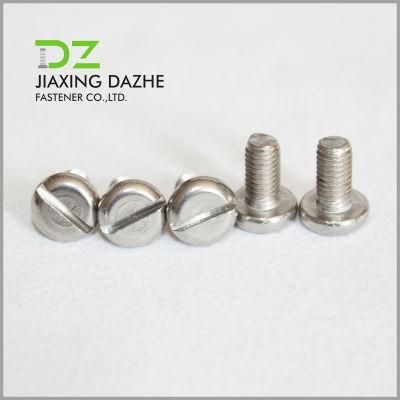 Stainless Steel Screw DIN84 Slotted Pan Head Machine Screw