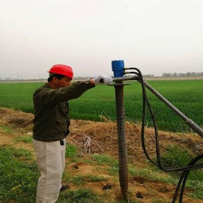 Easy Installation Solar Foundation Q235 No Dig Metal Fence Post Ground Anchor for Solar