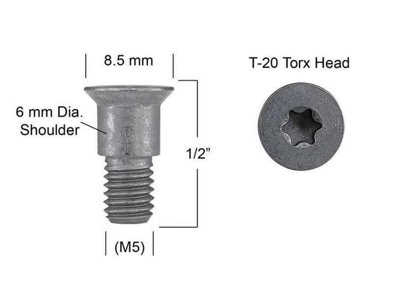 Stainless Steel Torx Flat Head Countersunk Head Security Machine Screw