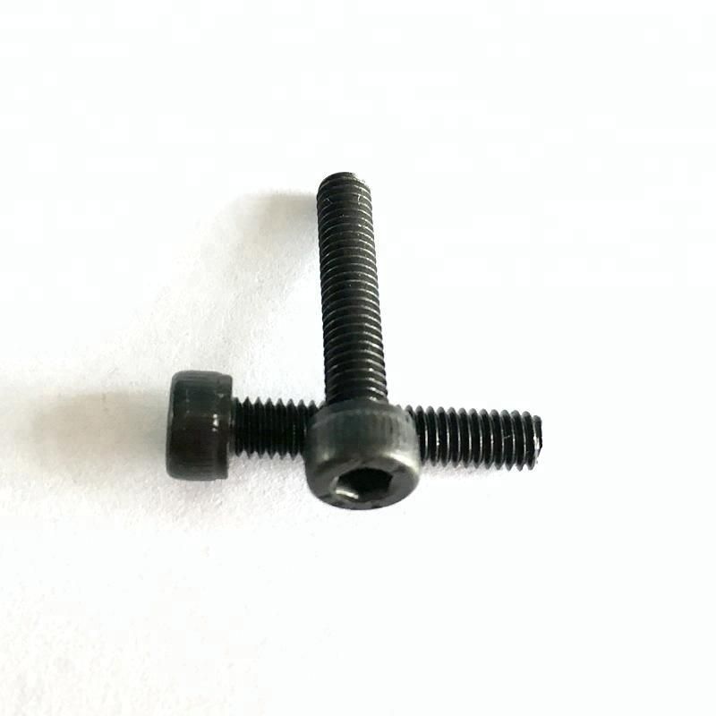 DIN912 Hexagon Socket Cap Screw Alloy Steel Full Thread Grade 12.9 Black Oxide
