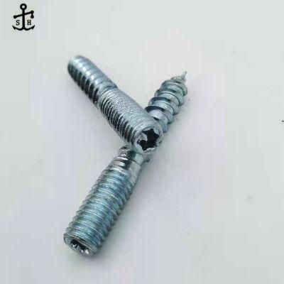Special 6-Lobe Double Thread Ss Machine and Wood Self Drilling Screw Made in China
