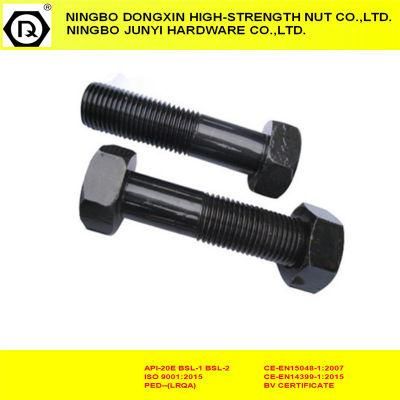 DIN933 8.8 Black Full Thread Hex Bolts