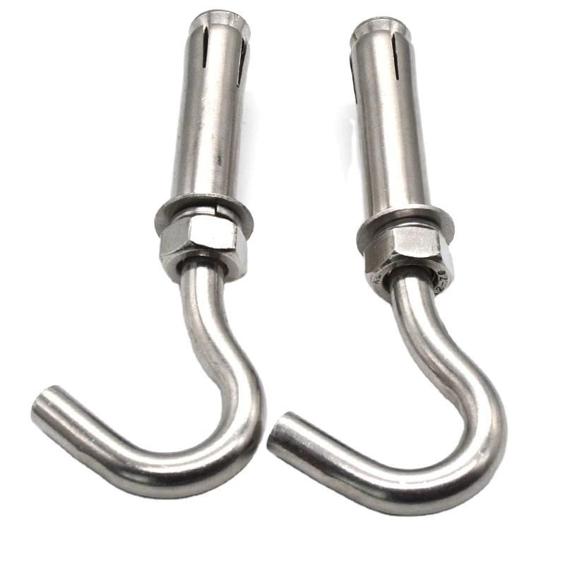 Heavy Duty Closed Eye Hook Sleeve Anchor, Concrete Expansion Anchor Bolt, Stainless Steel. 304