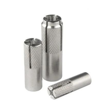 Stainless Steel 304/316 Drop in Anchors with Half Knurling