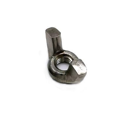 Chinese Maunfacturer DIN315 Stainless Steel SS304 SS316 Butterfly Nut Wing Nut