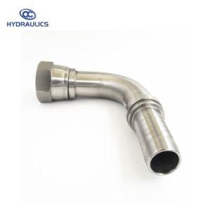 90 Degree Connector/Ferrule Fitting/Stainless Steel Hose End Fitting