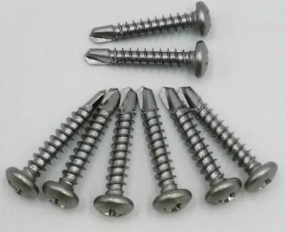 4.8*50 Stainless Steel Metal Round Head Screw Self Tapping Self Drilling Dovetail Screw