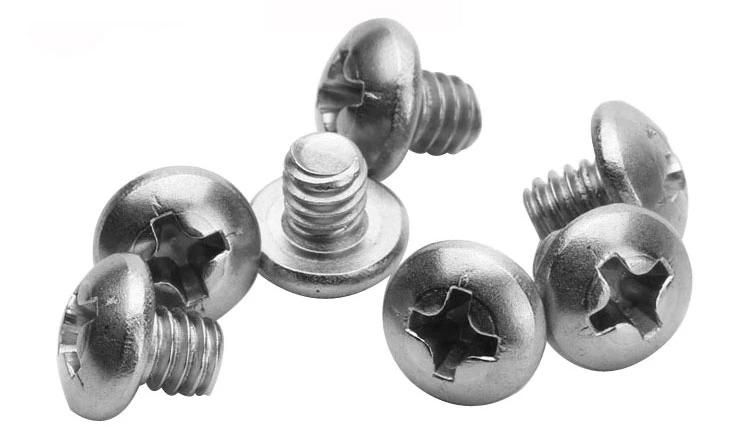 Stainless Steel 304 Truss Mushroon Phillips Cross Fastener Machine Screw