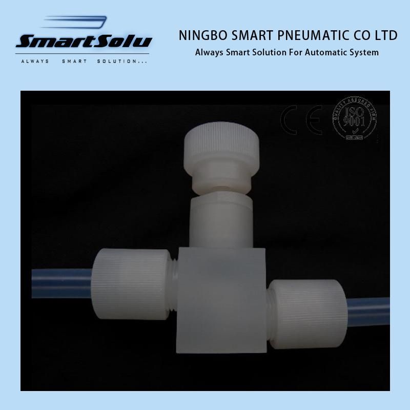 PP PVDF Plastic Needle Valve