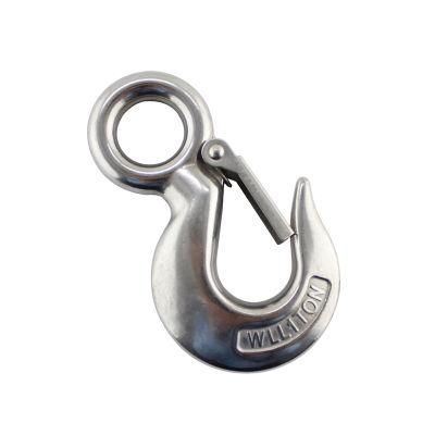 Hot Sale Stainless Steel U. S Eye Hooks with Safety Latch for Riggings