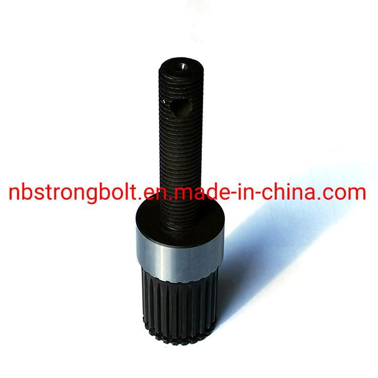 Non-Standard Custom Carburized Spline Shaft Alloy Steel Spline Shaft Slotted Spline Shaft Lathe