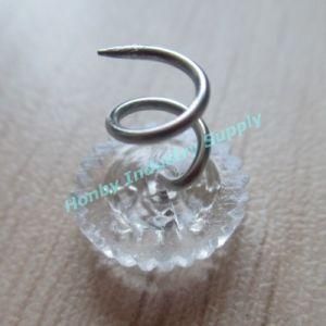 13mm Transparent Round Head Bedskirt Upholstery Twist Pins