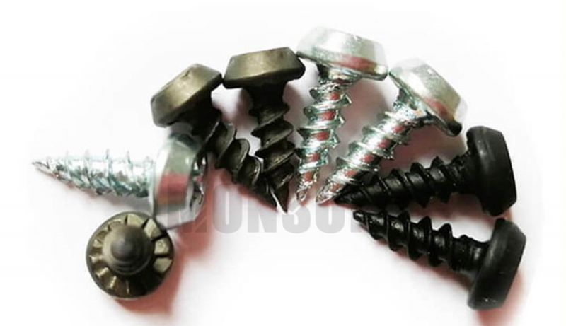 High Quality Carbon Steel Phillips Drive Black Phosphated Clear Zinc Plated Pan Framing Serrated Head Slots Underhead Drywall Screw