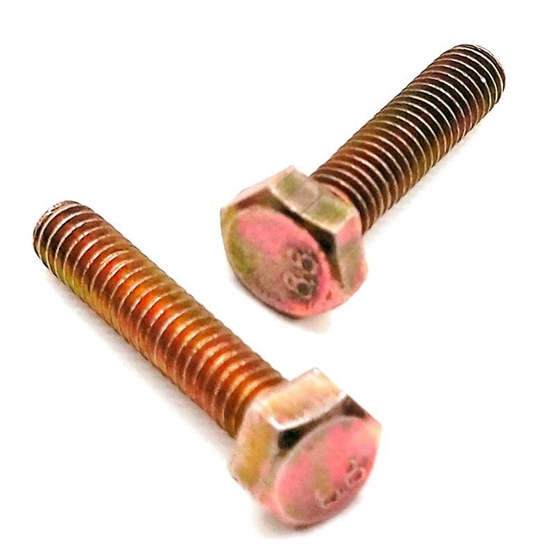 DIN933 ANSI Brass Hex Cap Screw with ISO Certificate