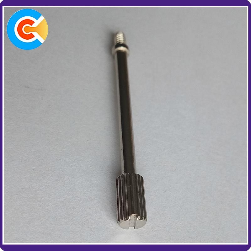 Carbon Steel Galvanized Knurled Grooved Step Screws