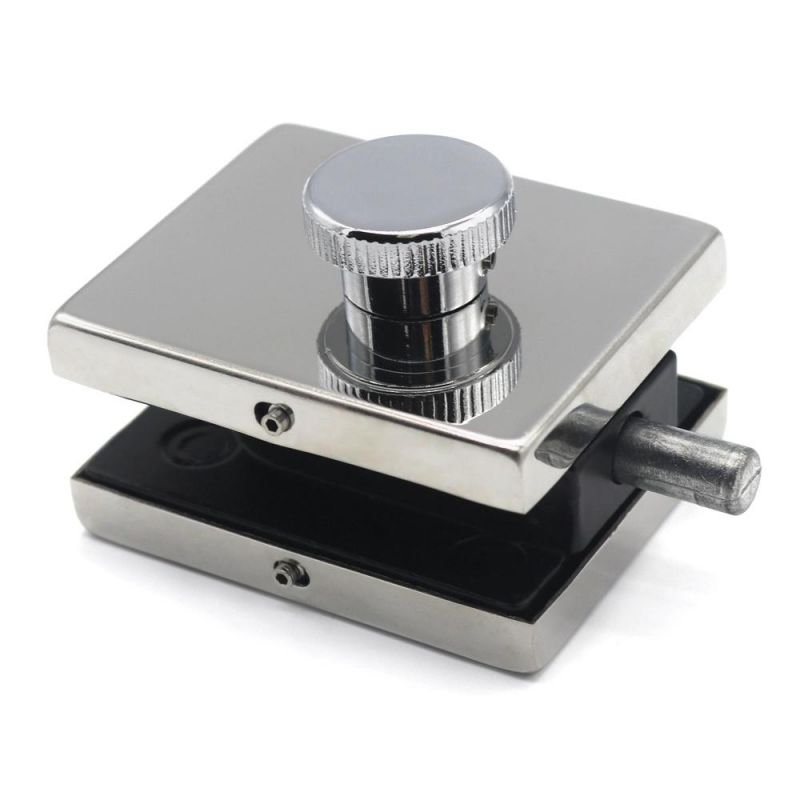 Glass Door Hardware Connector Stainless Steel Clamp Patch Fittings