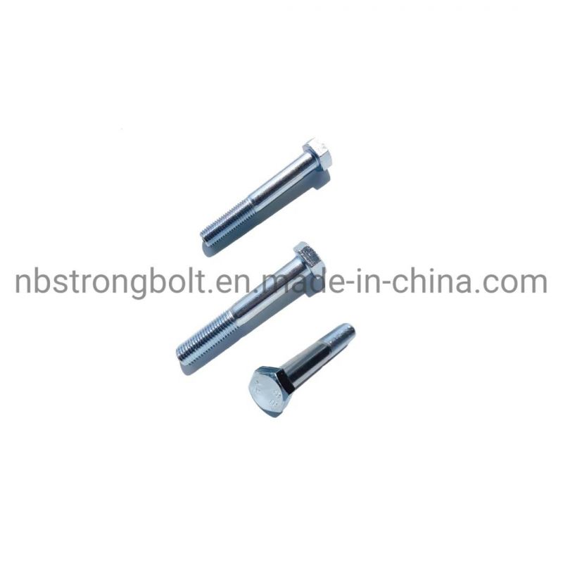 10%off DIN931 Hex Cap Screw Gr. 10.9 with Withe Zinc Plated