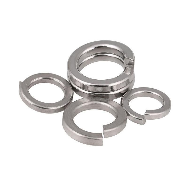 Manufacturer Stainless Steel 304 316 Carbon Steel M4-M20 Spring Washer Factory Price DIN127 Spring Washer