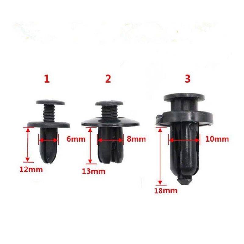 Car Clips Plastic Rivets Plastic Push Clips Auto Clip and Fasteners