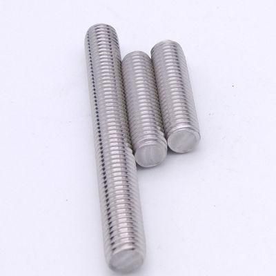 stainless Steel Threaded Rod SS304 Hot Selling Thread Bar DIN975 Stud Bolt for Pipe DIN 976 Ssthread Rod SS316 Threaded Bar