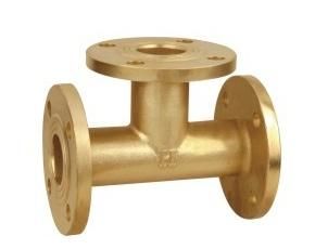 Brass Pipe Fitting Flanegd Tee Forging Flange Connector