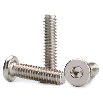 Stainless Steel Hexagon Socket Pancake Ultra Low Head Allen Screw