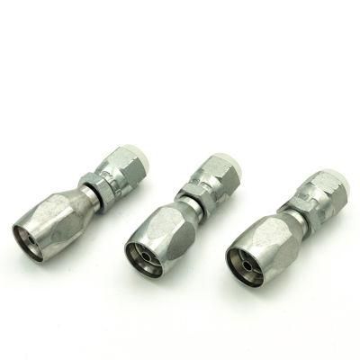 Threaded Ferrule Fitting Carbon Steel Reusable Hose Fitting
