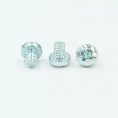 Chinese M6 Stainless Steel Phillip Half Round Machine Screw